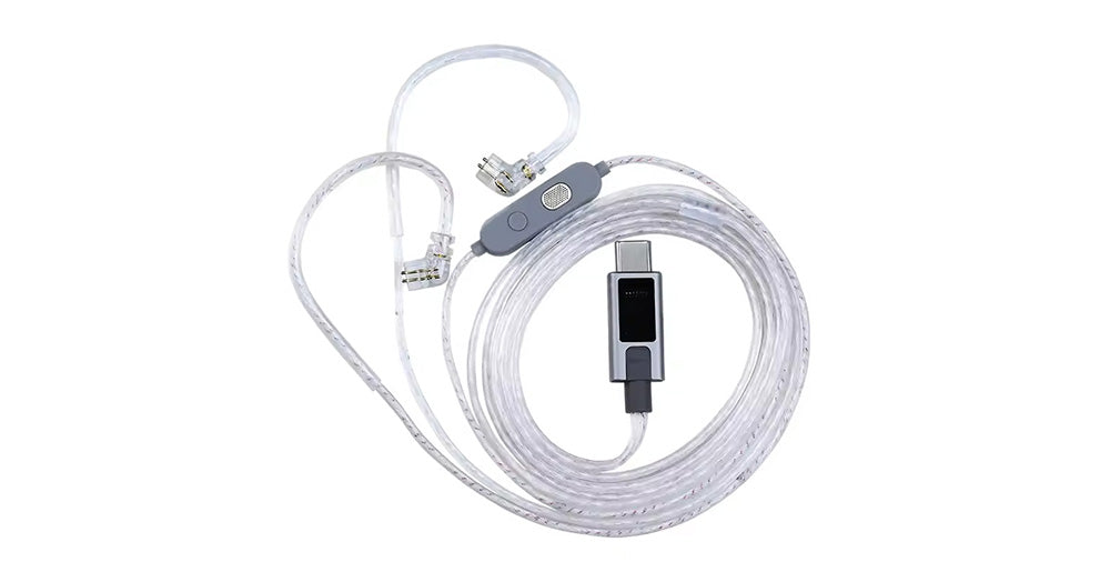 Cable KZ M2 Dual Mic Silver-Plated