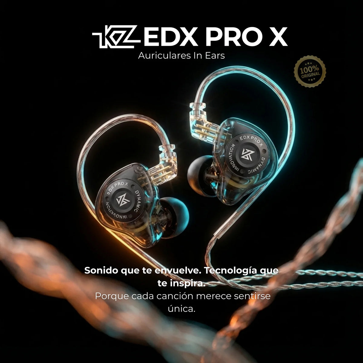 Auriculares IN EAR KZ EDX Pro X