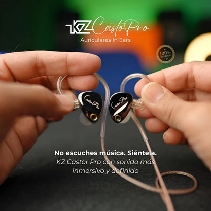 Auriculares IN EAR KZ Castor Pro
