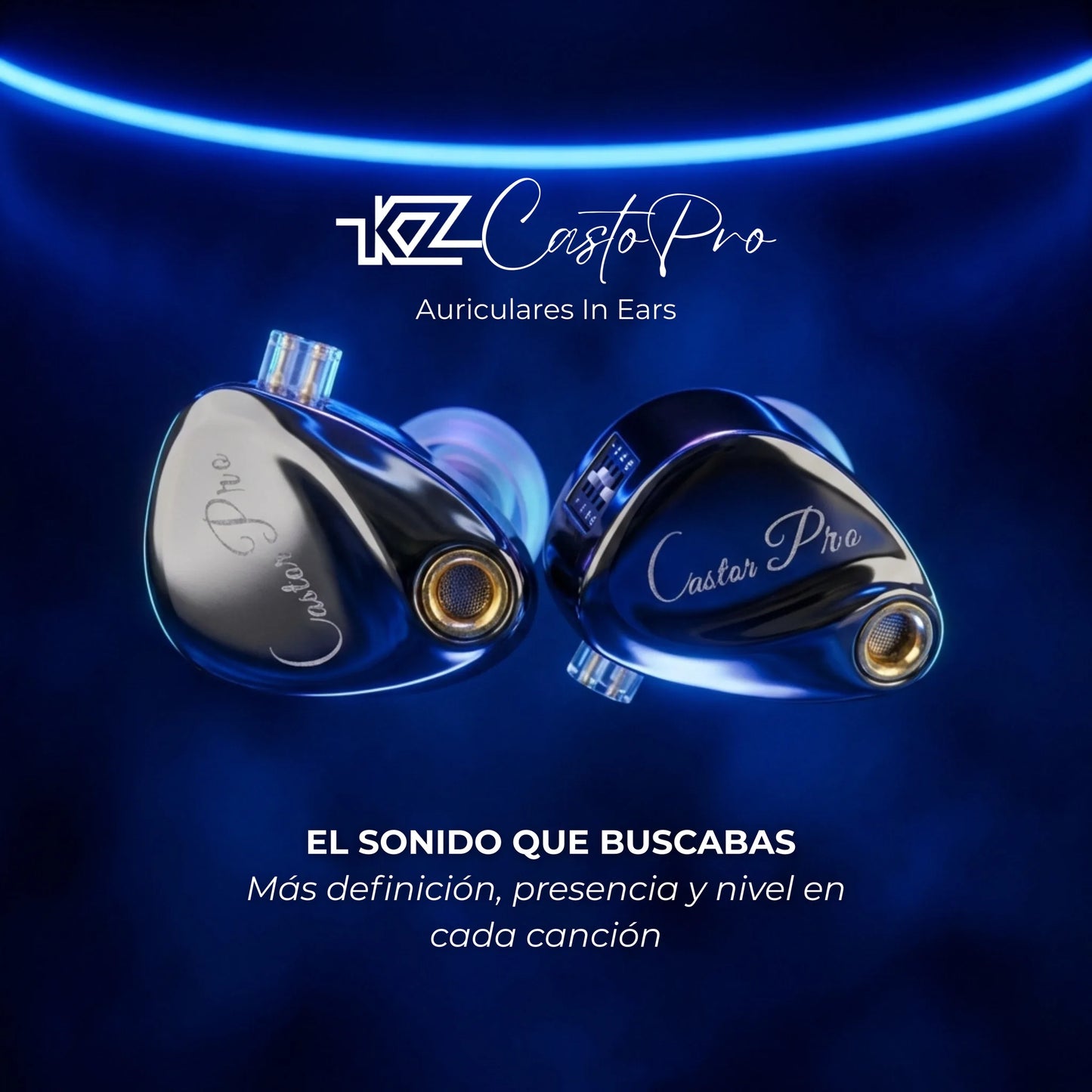 Auriculares IN EAR KZ Castor Pro
