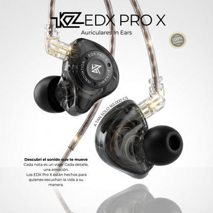 Auriculares con cable Kz Edx Pro X