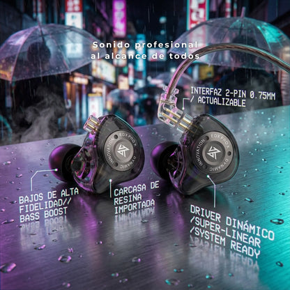 Auriculares IN EAR KZ EDX Pro X