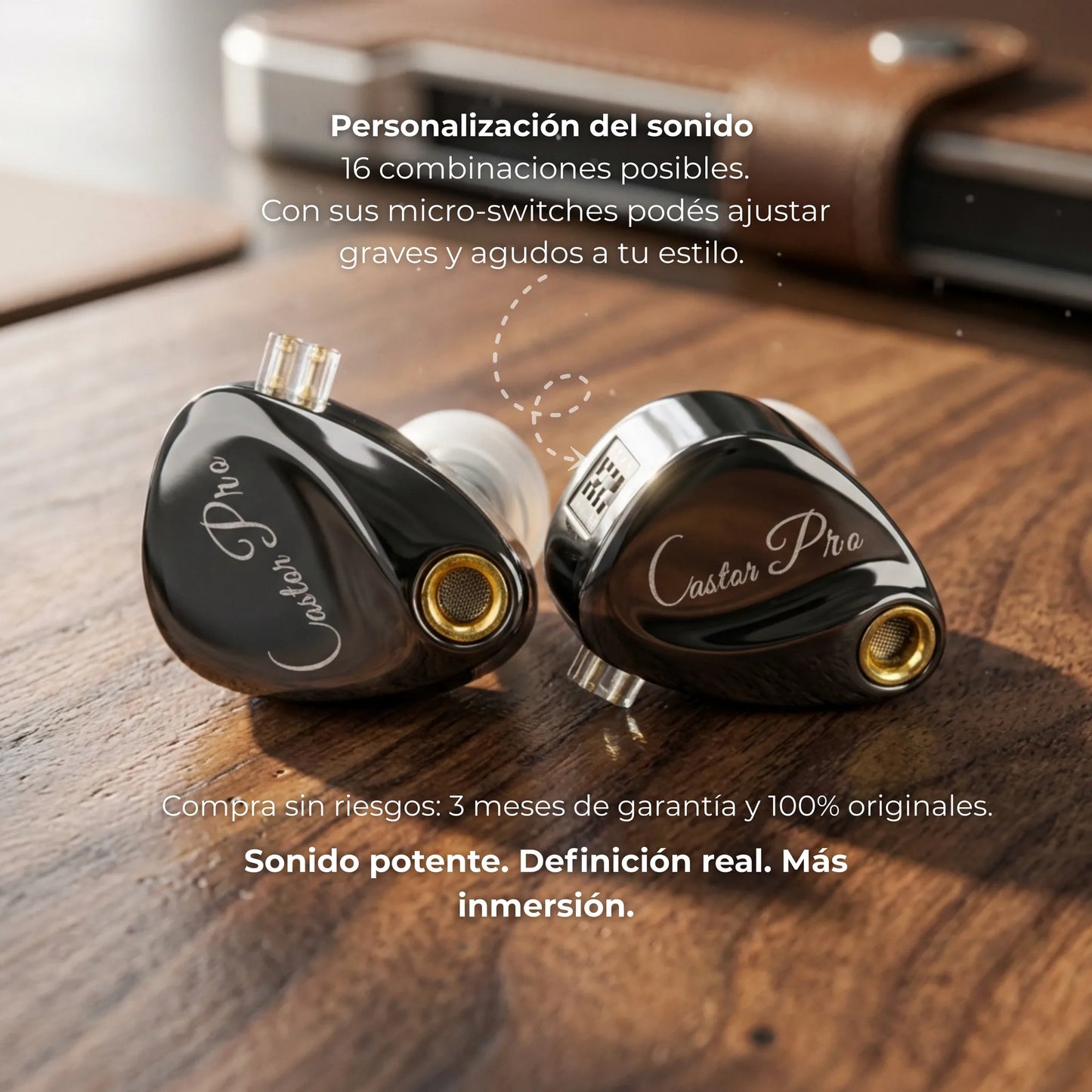 Auriculares IN EAR KZ Castor Pro