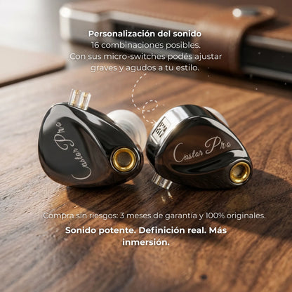 Auriculares IN EAR KZ Castor Pro