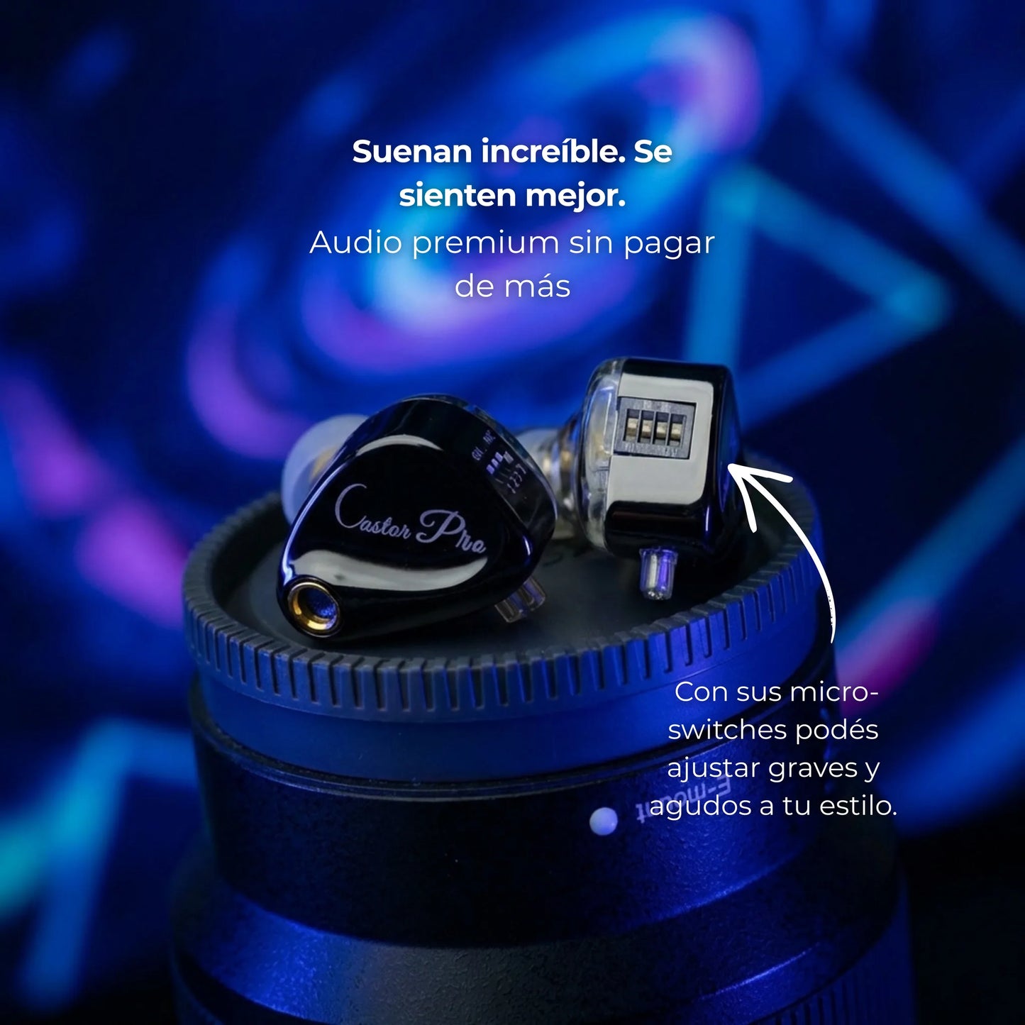 Auriculares IN EAR KZ Castor Pro