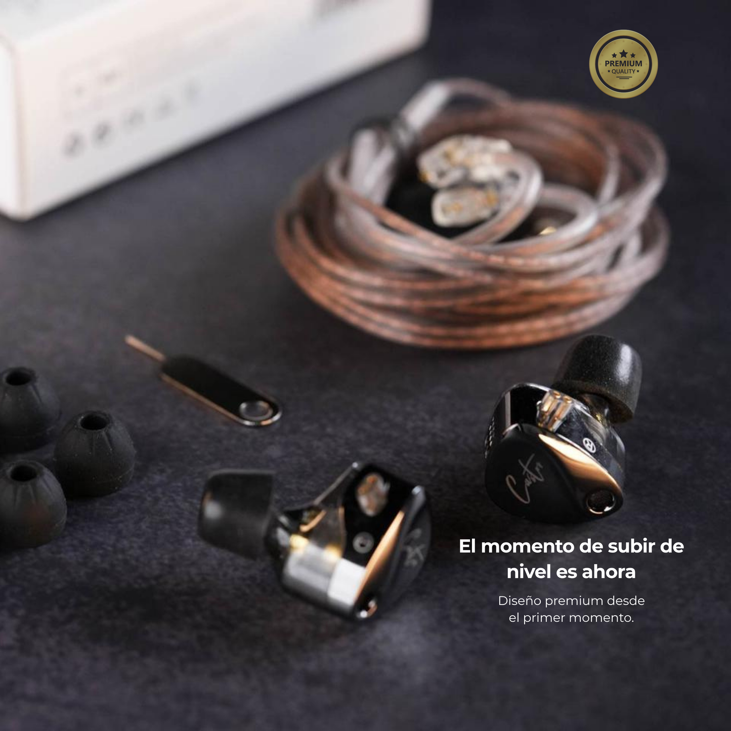 Auriculares con cable Kz Castor Bass Edition