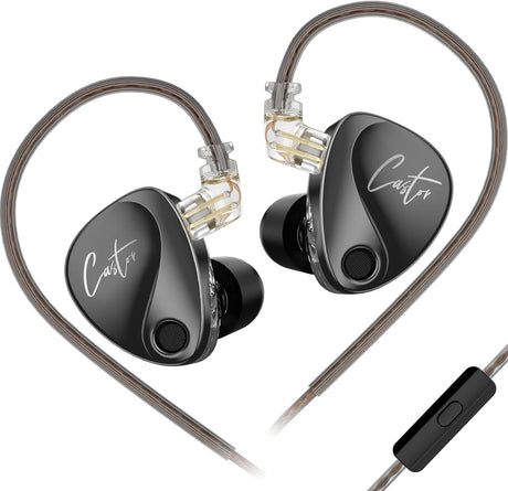 KZ Castor Improved Bass — auriculares con cable vista principal