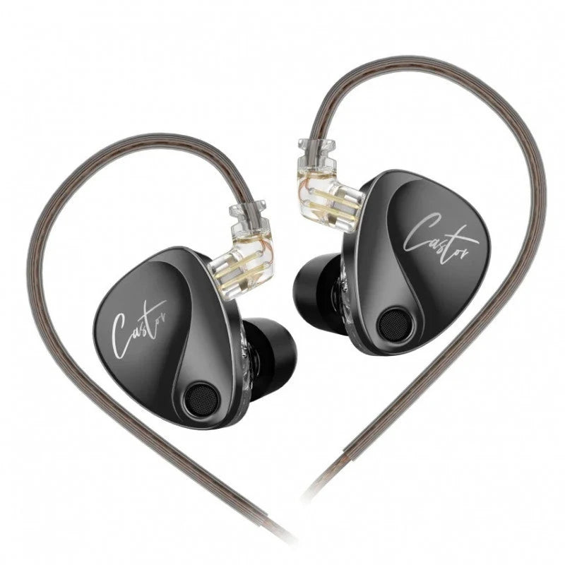 KZ Castor Improved Bass — detalle premium del auricular