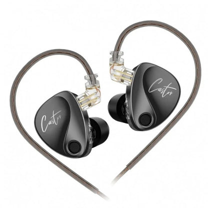 KZ Castor Improved Bass — detalle premium del auricular